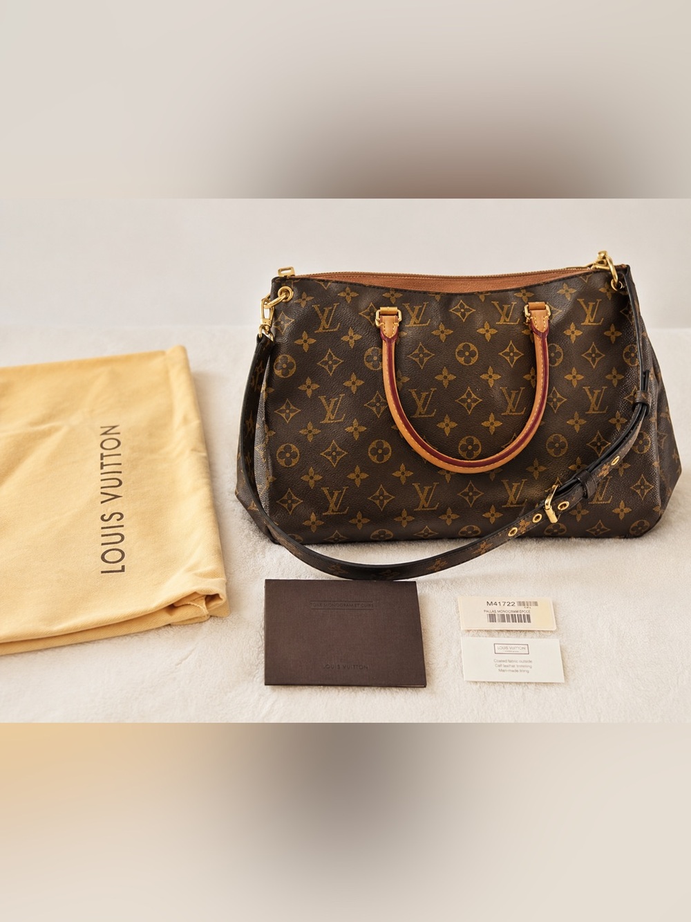 Louis Vuitton Pallas Monogram Épice M41722